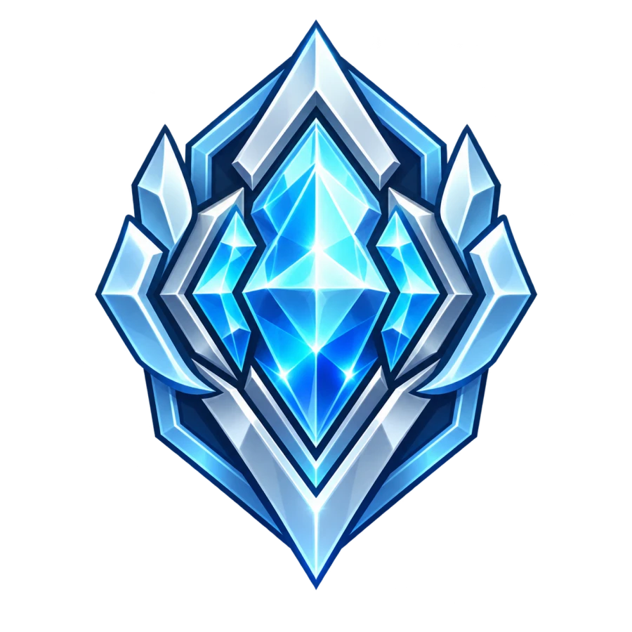 Diamond rank emblem